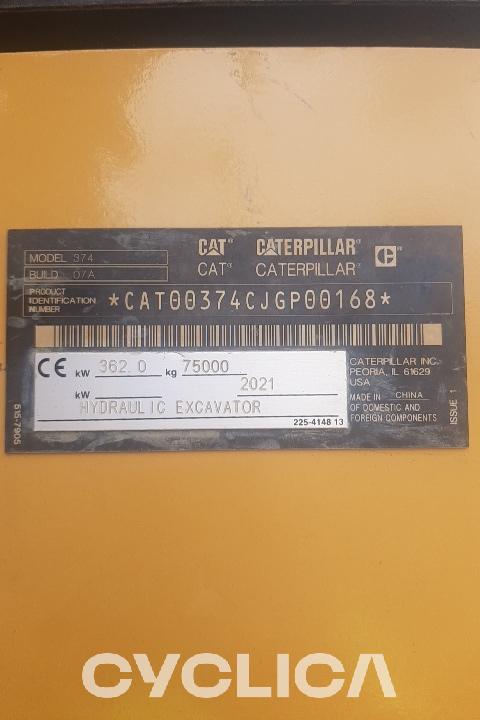 Excavadoras de cadenas  374D JGP00168 - 6