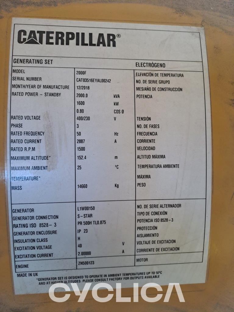 Generatorski seti  3516 YAL00242 - 3