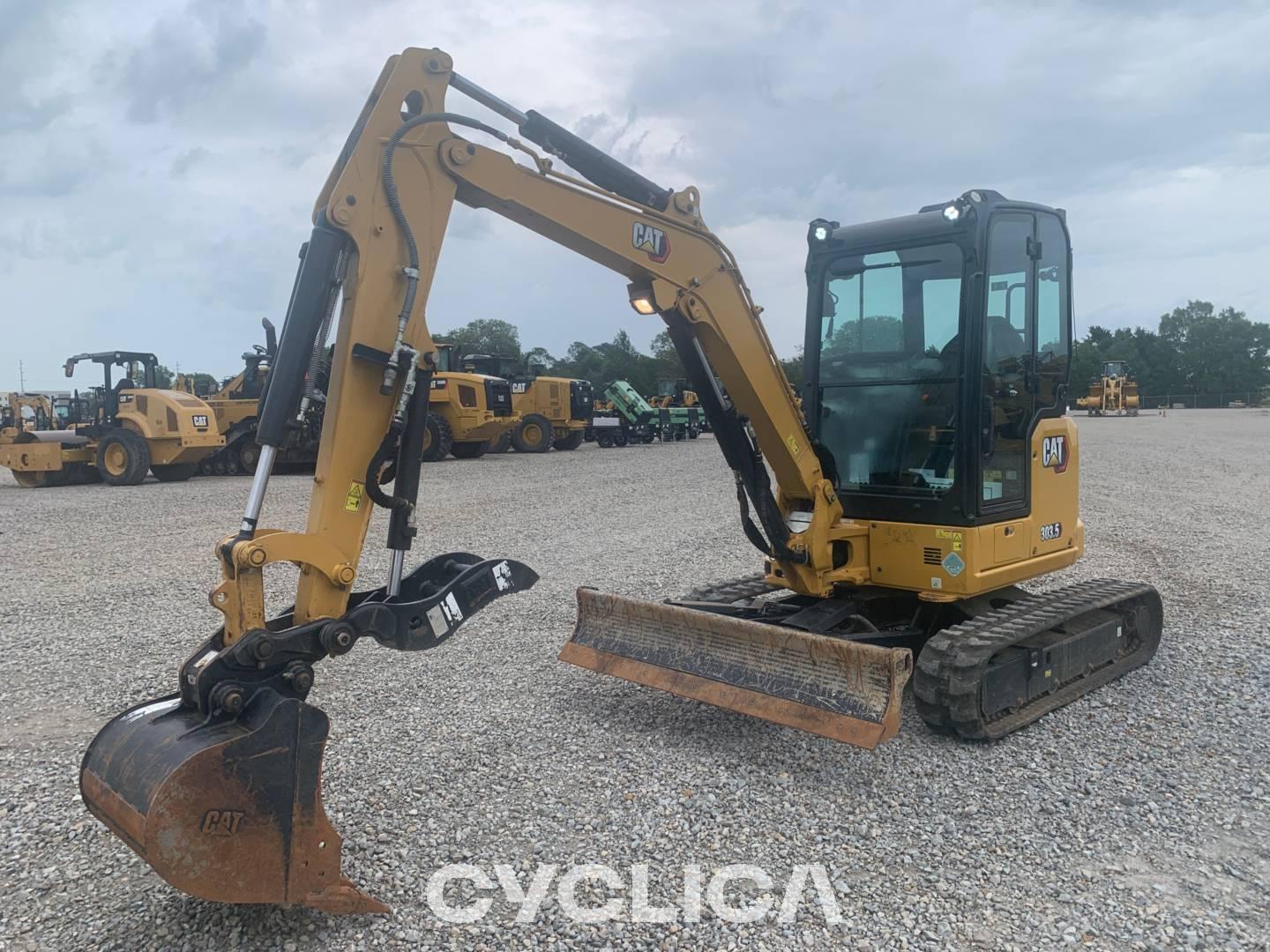 Crawler excavators  303.507CR RE900458 - 1