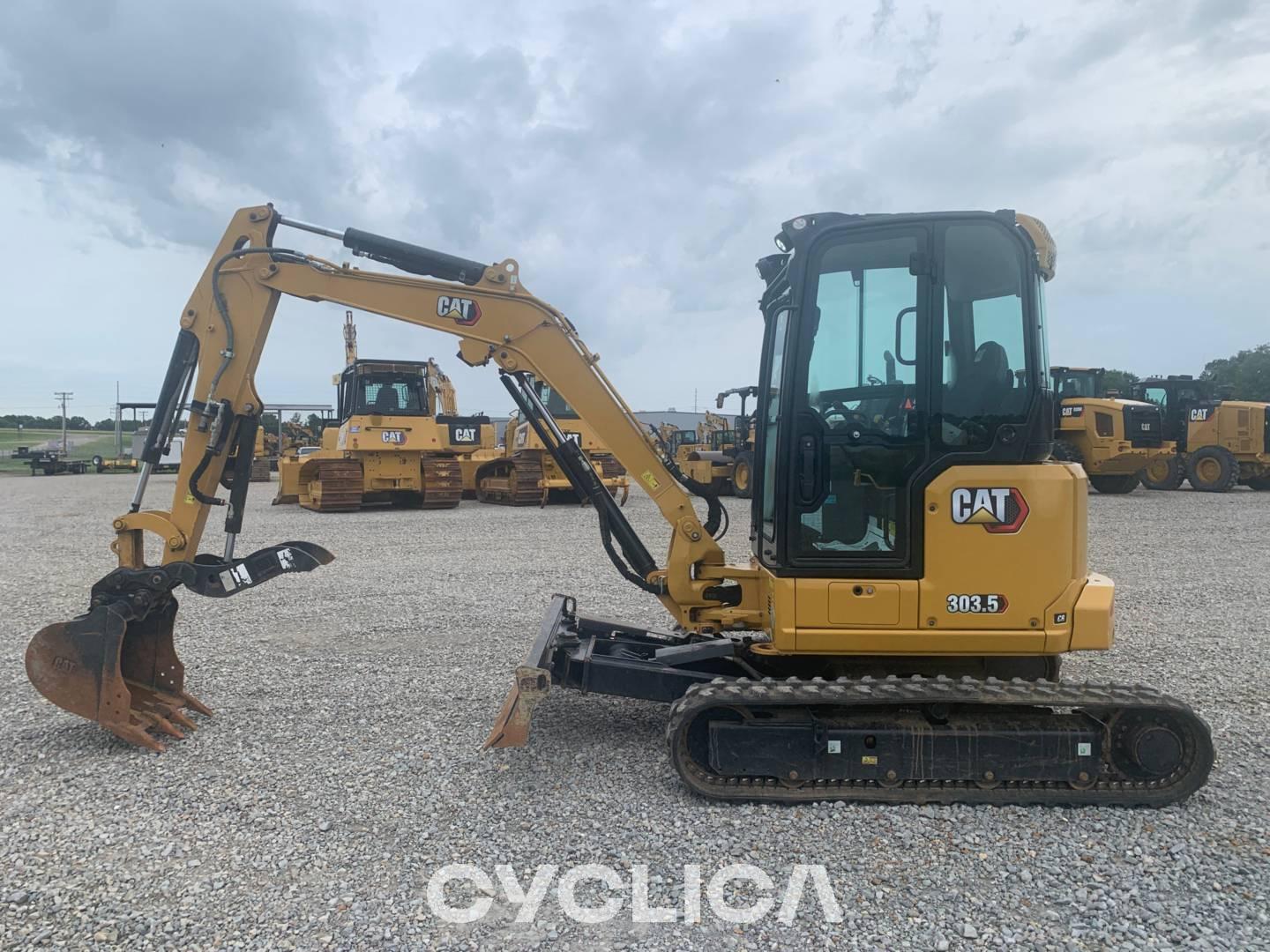 Crawler excavators  303.507CR RE900458 - 8