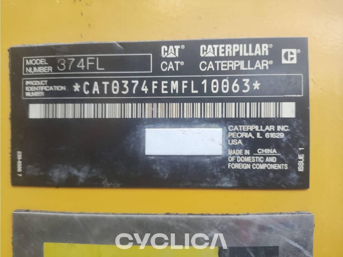 Excavadoras de cadenas  374F MFL10063 - 8