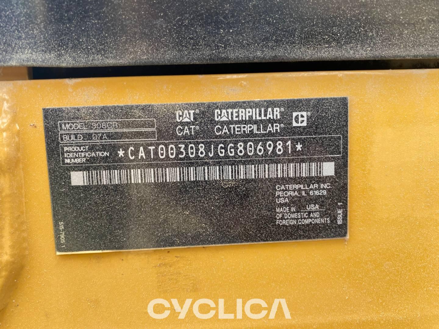 Escavadora de rastos  308 GG806981 - 7