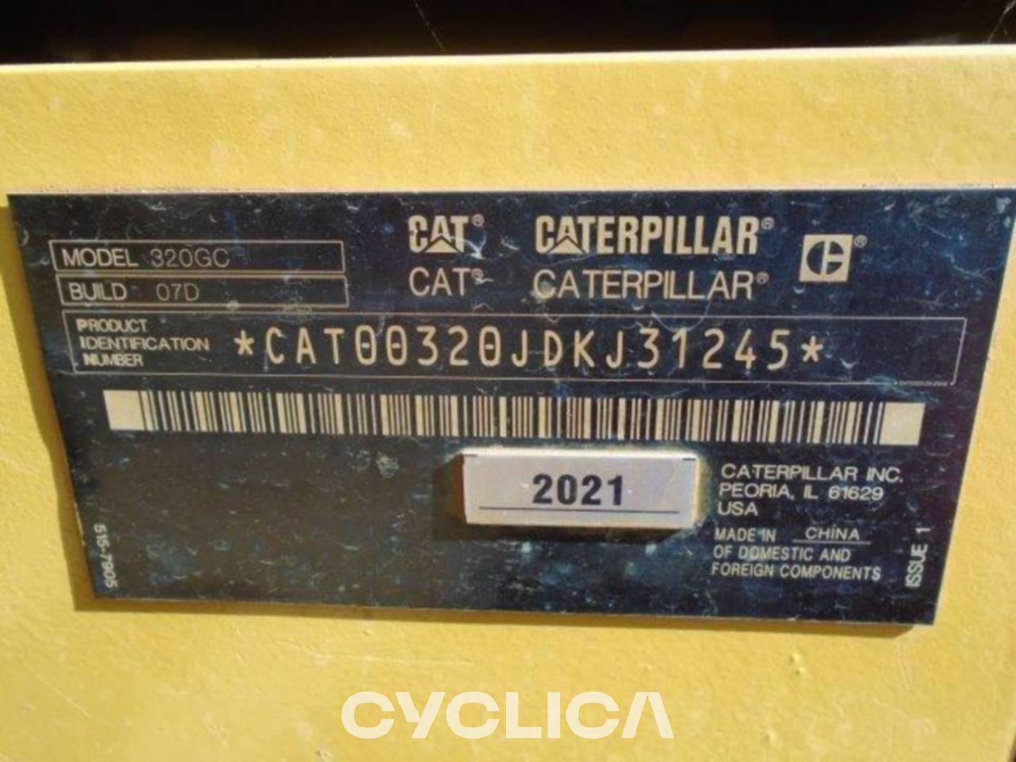 Crawler excavators  320-07GC DKJ31245 - 6