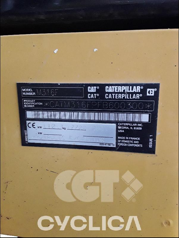 Escavatori gommati  M316F FB600300 - 12