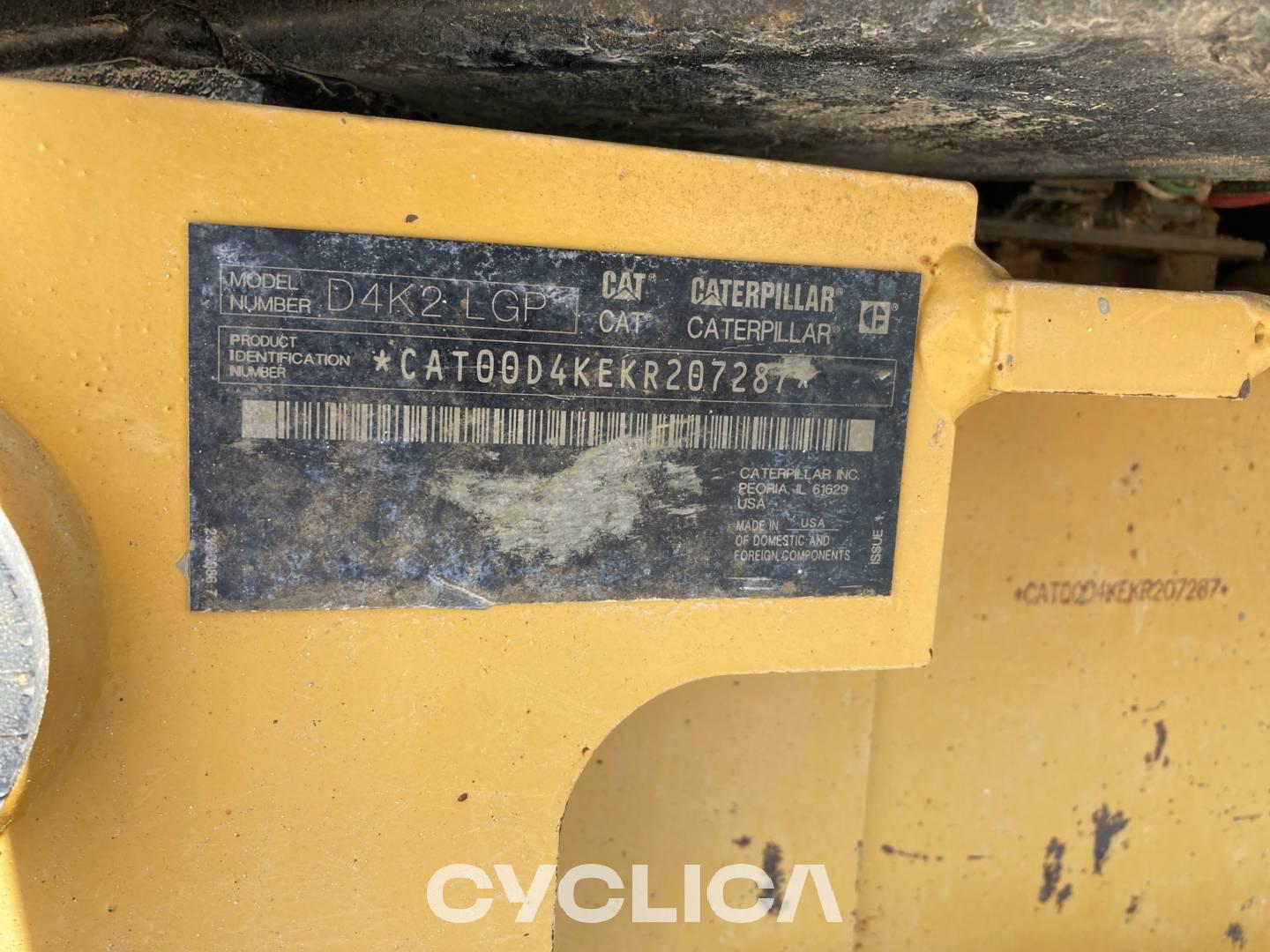 Bulldozers y tractores de cadenas  D4K2LGP KR207287 - 7