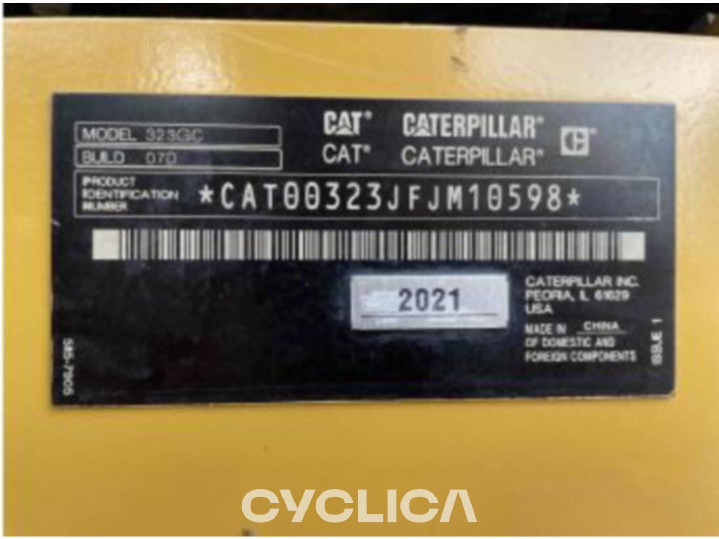 Excavadoras de cadenas  323-07GC FJM10598 - 6