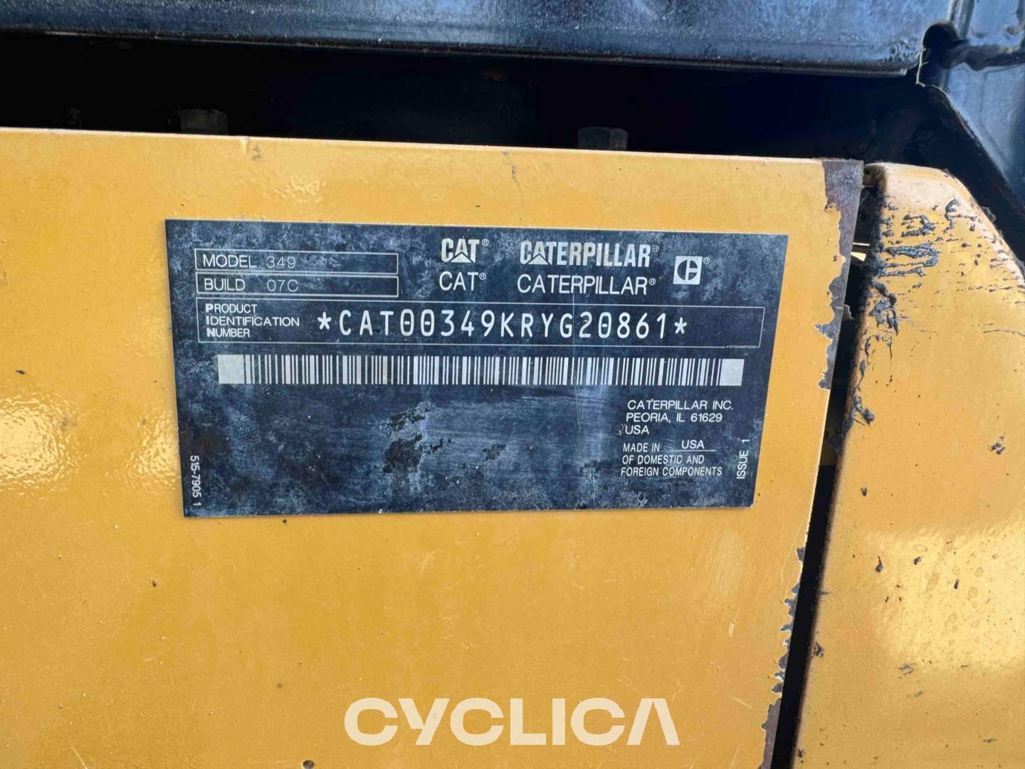 Escavadora de rastos  349-07 RYG20861 - 7