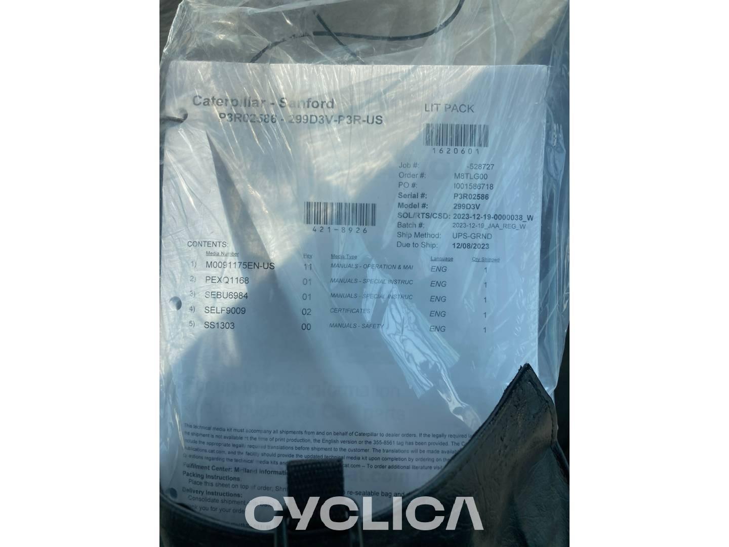 Chargeuses compactes  299D3 P3R02586 - 19