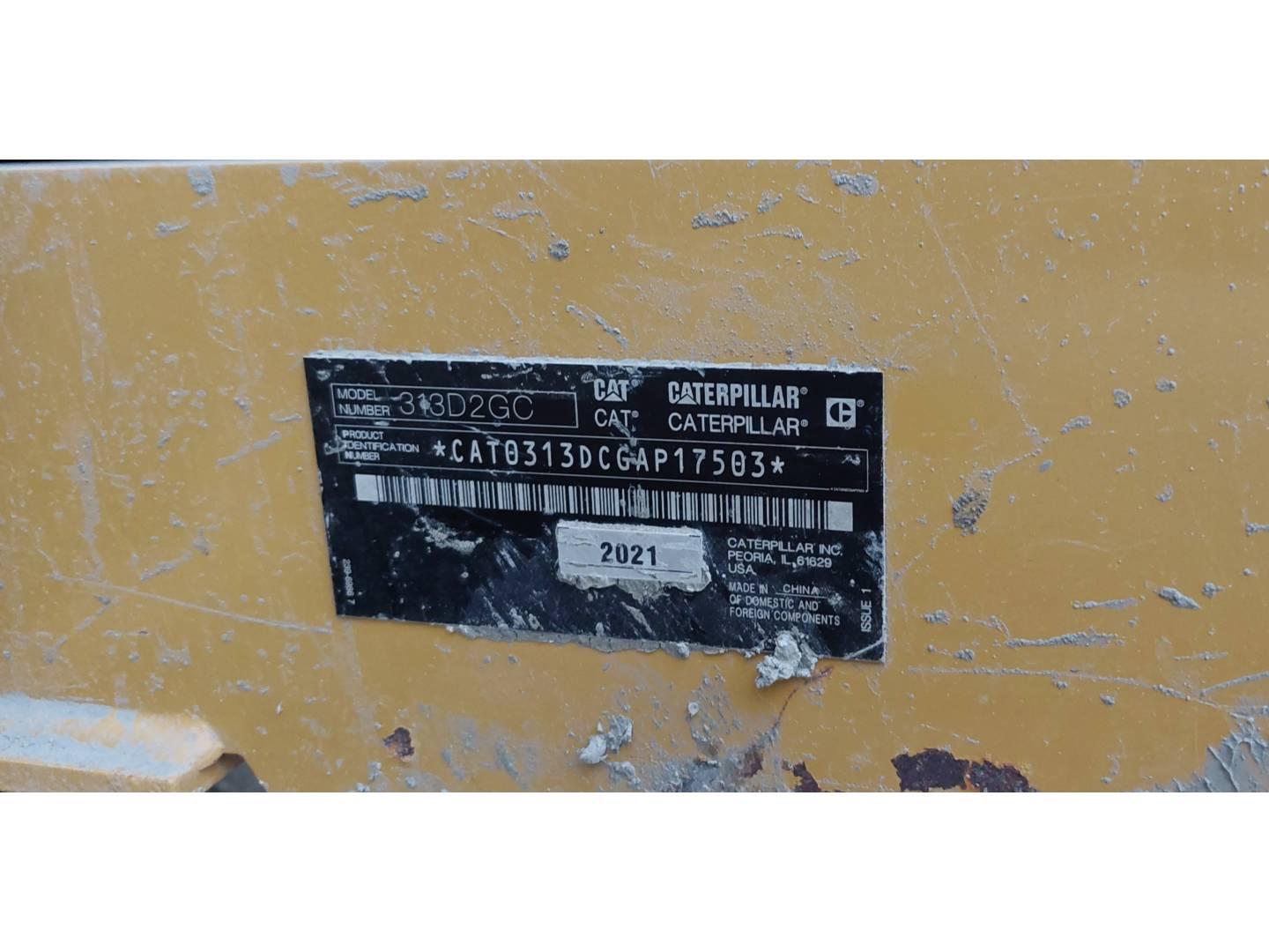 Crawler excavators  313D2GC GAP17503 - 6