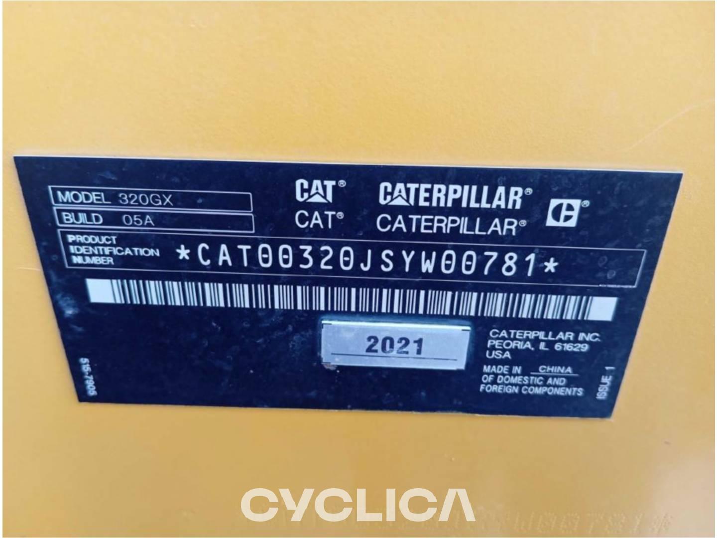 Escavatori cingolati  320-05GX SYW00781 - 6