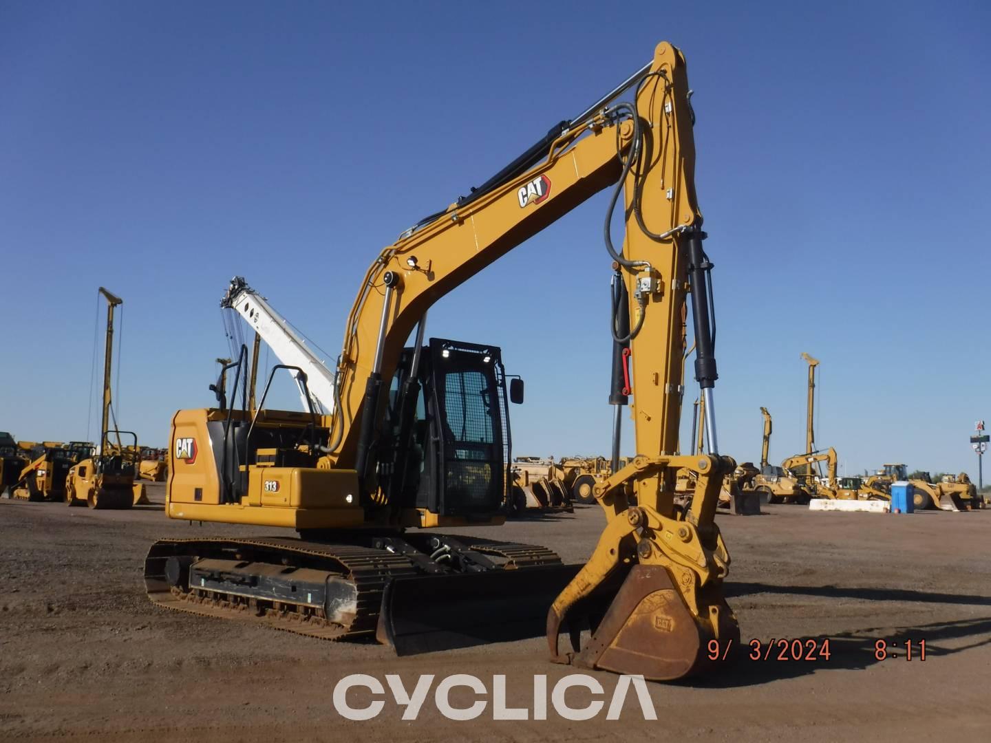 Crawler excavators  313-07 JHR10715 - 3