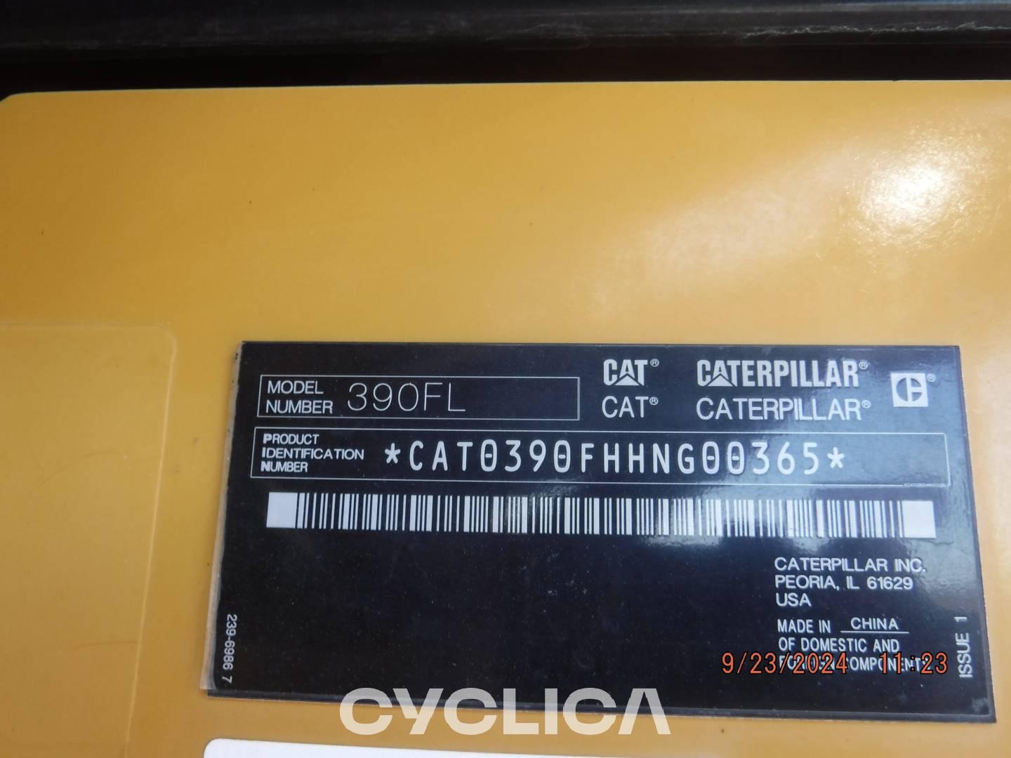 Escavatori cingolati  390FL HNG00365 - 7