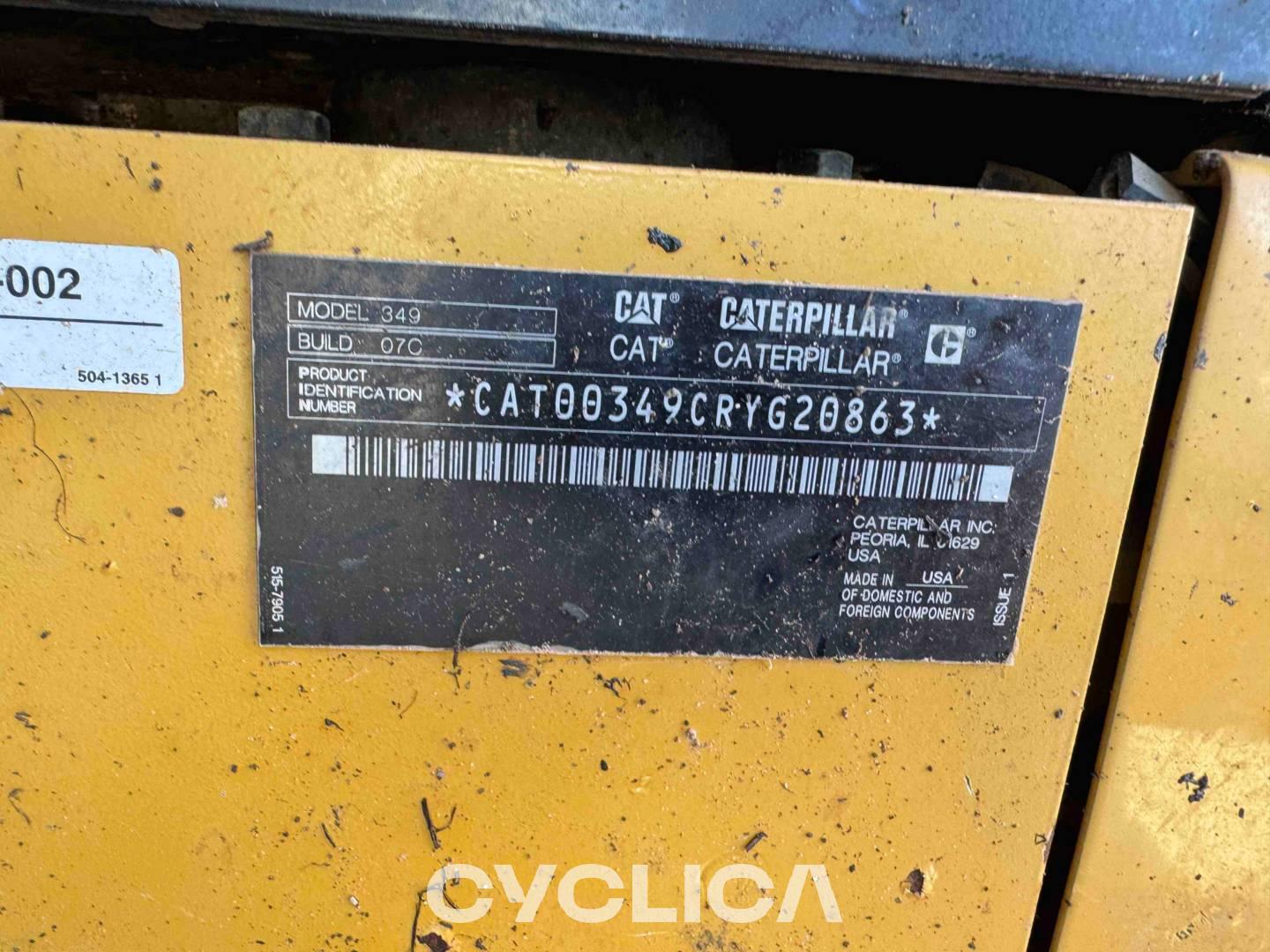 Escavadora de rastos  349-07 RYG20863 - 7