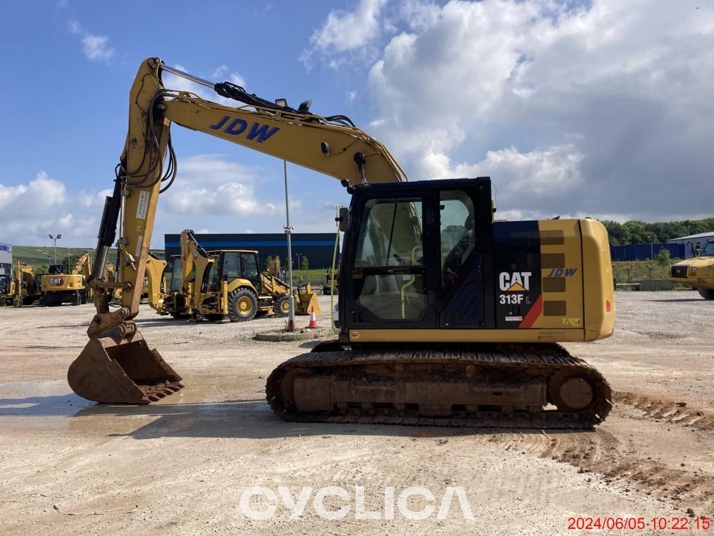 Crawler excavators  313FL PRG10771 - 11