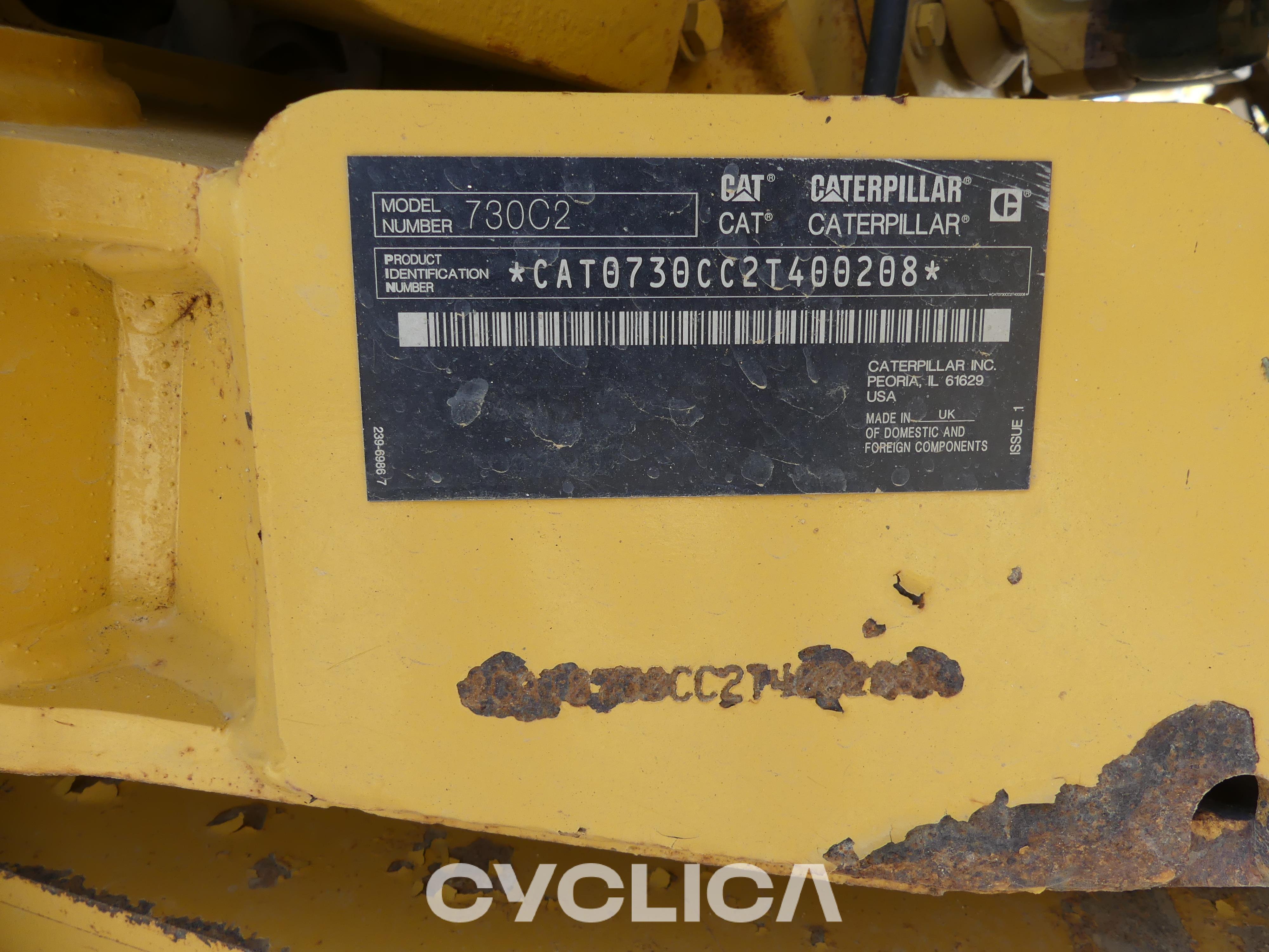 Dumpers e caminhões articulados  730C2 2T400208 - 2