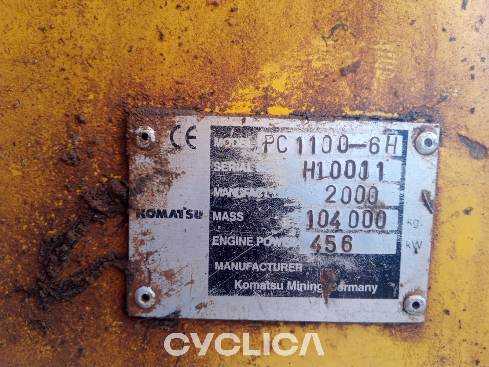 Escavadora de rastos  PC 1100SP H10011 - 6