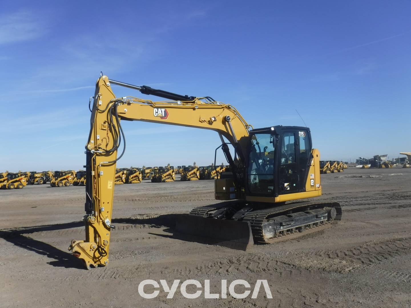 Crawler excavators  315-07 WKX21586 - 9