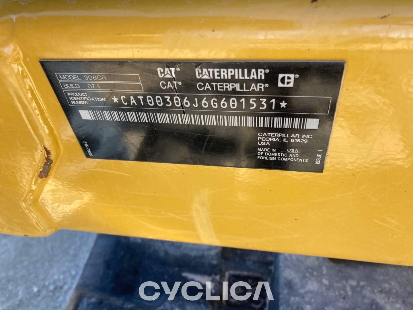 Crawler excavators  306-07CR 6G601531 - 7