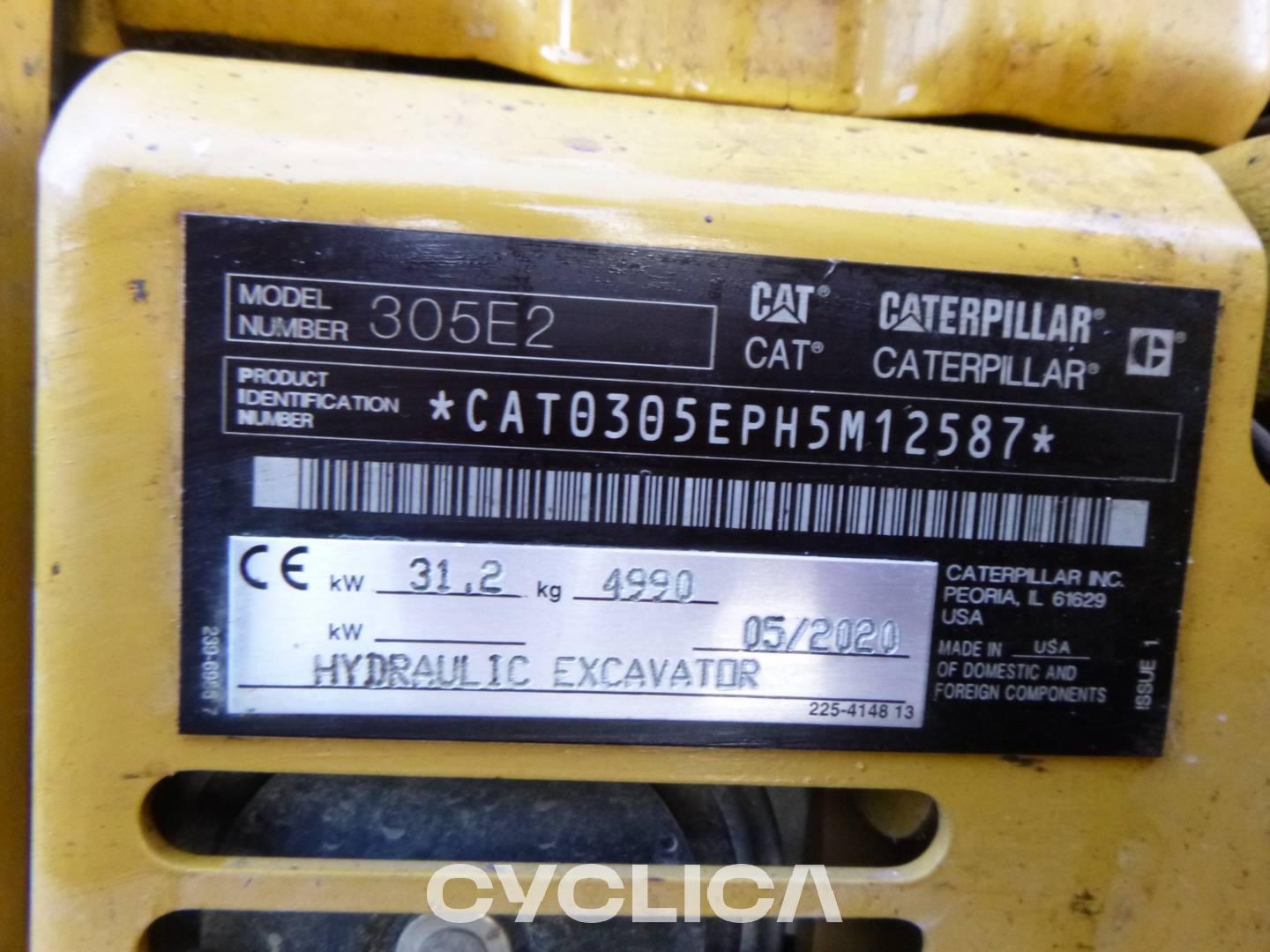 Bageri gusjeničari  305E2CR H5M12587 - 6