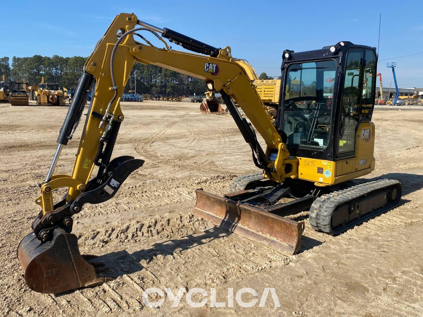 Crawler excavators  303.507CR RE900370 - 1