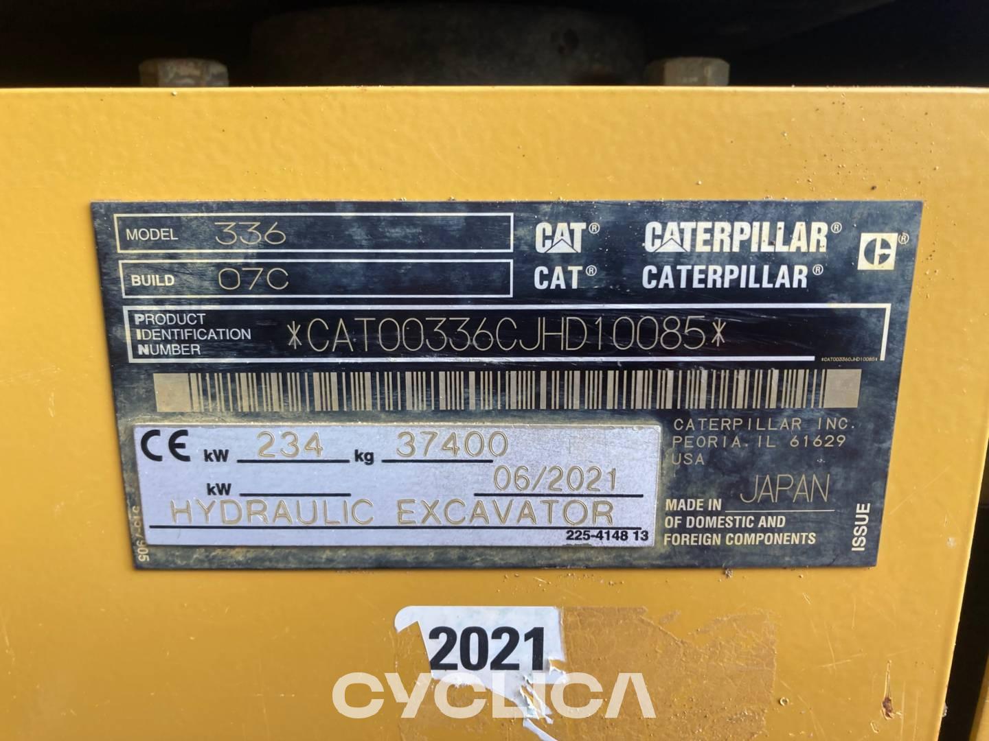 Crawler excavators  336-07 JHD10085 - 6