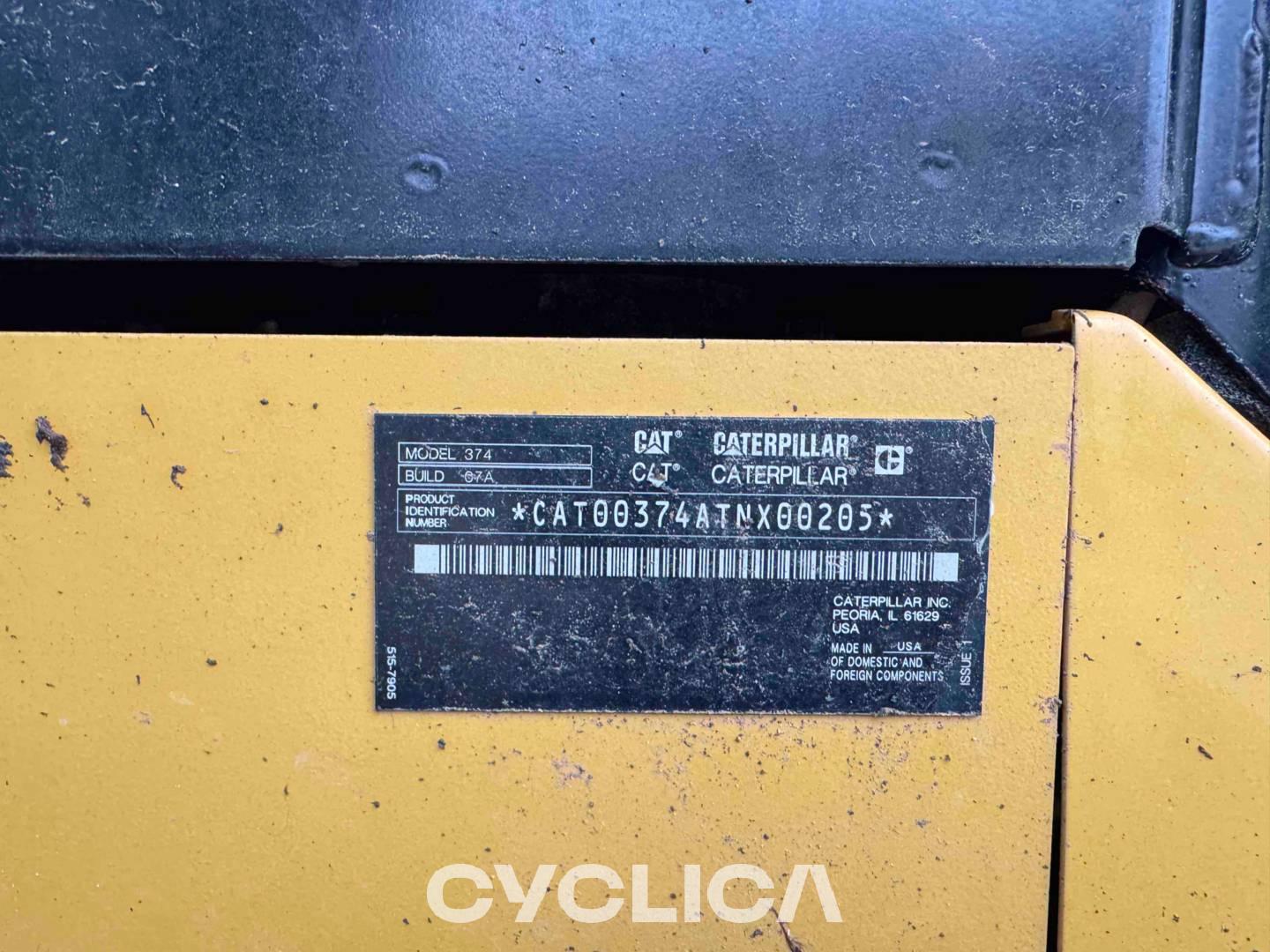 Crawler excavators  374-07 TNX00205 - 7