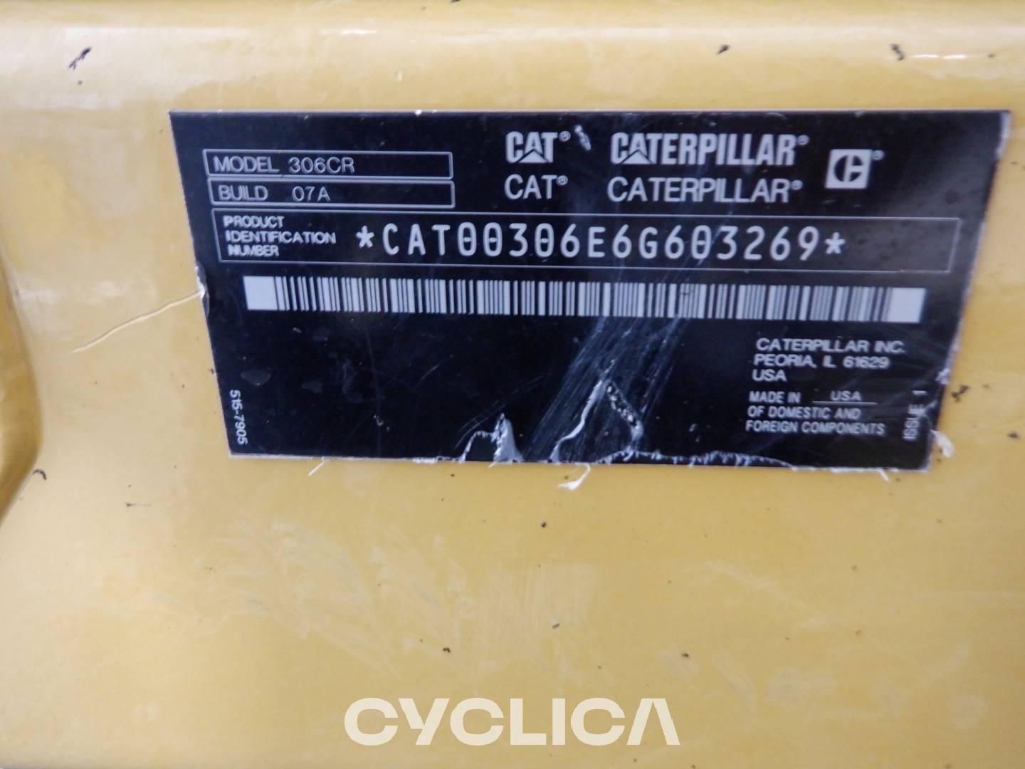 Escavadora de rastos  306-07CR 6G603269 - 7